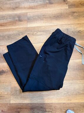 Women’s Dolan Black Drawstring scrub Pants - XL